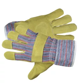   TERN kesztyű munkához TERN, FF HS-01-004, sárga ; marhabőr