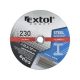 EXTOL CRAFT vágókorong acélhoz; 230×1,9×22,2mm, max. 6.600 ford/perc, (darabáras, de csak ötösével rendelhető)