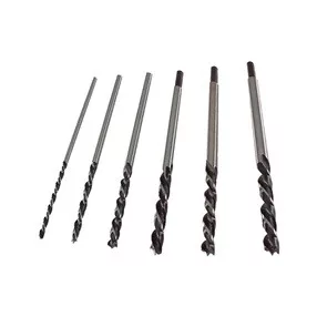   EXTOL CRAFT fafúró klt., műanyag tartóban; 6db, 300mm×6-8-10-12-13-14mm