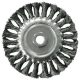 EXTOL CRAFT drótcsiszoló körkefe  sodort, M14×2 sarokcsiszolóra; 125mm, ford.: 12500/perc