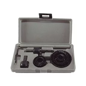   EXTOL CRAFT körkivágó klt. fához (műanyag dobozban) ; 11db, mélység: 25mm, 20-65mm