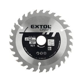   EXTOL CRAFT körfűrészlap, keményfémlapkás, 300×30mm(lyuk átm), T60; 3,3 mm lapkaszélesség, max. 5000 ford/perc