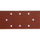 EXTOL PREMIUM csiszolópapír, tépőzáras, 93×190 mm, 8  lyukas klt, P100, 10db/cs, 407115-höz
