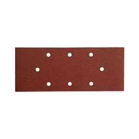   EXTOL PREMIUM csiszolópapír, lyukas klt. 10db, 93×230 mm, 8 db lyukkal, P60, 407114, 407115-höz