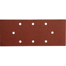 EXTOL PREMIUM csiszolópapír, lyukas klt. 10db, 93×230 mm, 8 db lyukkal, P100, 407114, 407115-höz