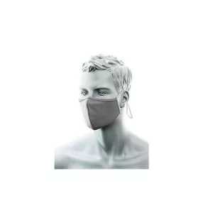   EGYÉB maszk, kétrétegű antimikrobiális orrnyereg borítással, 25db, heather szürke