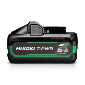   Hikoki 381993 HiKOKI T-PWR MULTI VOLT akkuegység, BSL3640MVT (36 V/18 V - 4,0 Ah/8,0
