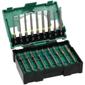   Hikoki 40030022 Bit-készlet, 1/4''-os, 18 darabos, 75 mm, ütés, II-es