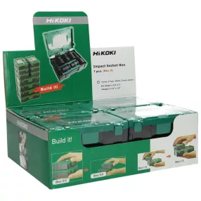 Hikoki 40030025 Dugókulcskészlet, 7 darabos, 2-es