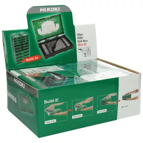 Hikoki 40030031 HSS drill bit and countersink set, 29