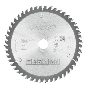   Hikoki 4100001 TCT fűrészlap, laminált, 160 x 20, Z48, trapéz / lapos