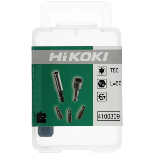 Hikoki 4100309 Bit, 5/16”-os, Torx csavarokhoz, T50, 50 mm,