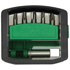   Hikoki 4100311 Bit-készlet, 1/4''-os, 11 darabos, 25 mm, mágneses