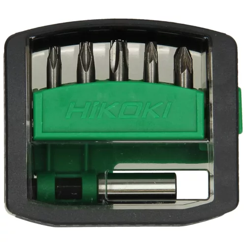 Hikoki 4100311 Bit-készlet, 1/4''-os, 11 darabos, 25 mm, mágneses