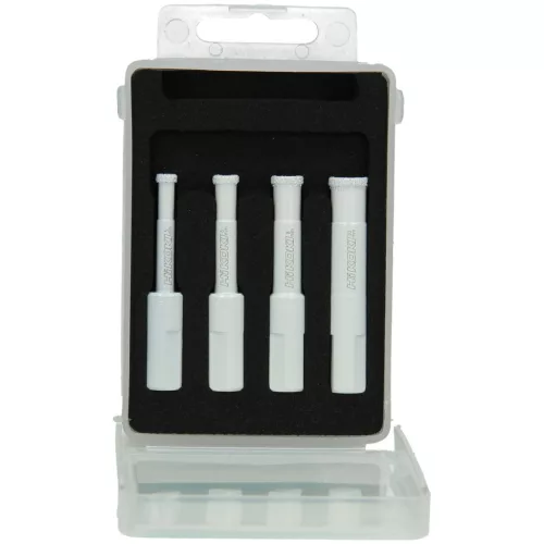 Hikoki 4100519 Gyémánt lyukfűrész készlet (4 darabos), 5/6/8/10 mm, szárral, 10