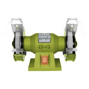   EXTOL CRAFT kettős köszörűgép 150W,száraz,125×12,7×16mm; 2950 ford/perc, P36, P80, 6kg