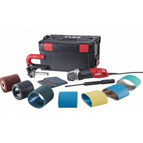   Flex BSE 14-3 100 Set Palástcsiszoló gép, TRINOXFLEX szett
