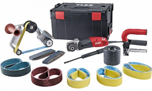 Flex BSE 14-3 INOX Set Palástcsiszoló és csőcsiszoló TRINOXFLEX szett