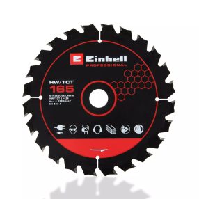 Einhell TCT Fűrészlap, Ø 165 x 20 x 1,8 mm, 24 fog