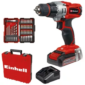   Einhell TE-CD 18/2 Li +39 (1x2,5 Ah)akkus ütvefúró-csavarozó szett