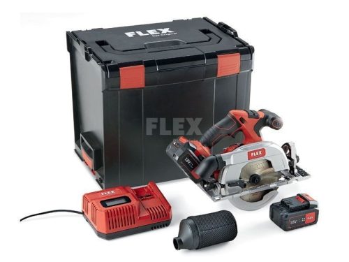 Flex CS 62 18.0-EC Akkus kézi körfűrész 5.0 Ah szett