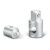 FORTUM adapter hosszabbító szárhoz, 61CrV5; külső befogás: 1/2", 3/8" belső lyukkal FORTUM