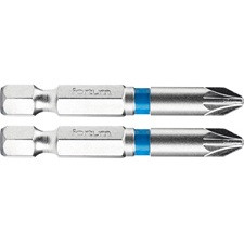 FORTUM behajtóhegy PZ, 2 db, S2 acél; PZ 1×50mm, bliszteren