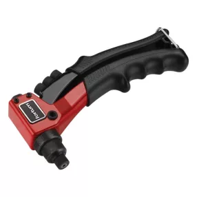   FORTUM popszegecshúzó fogó, egykezes, ALU, réz, acél, INOX szegecsekhez; 2,4-3,2-4,0-4,8mm, 200mm, CrVMo fej FORTUM