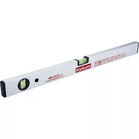   FORTUM vízmérték 0,5mm/m pontos ( alu.), elektronikusan kalibrált libella FORTUM; 1200mm