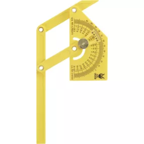 KWB műanyag külső-, belső szögmérő 155 x 90 mm