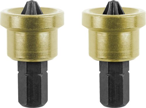 KWB PROFI PZ2 csavar behajtó bit 2 db 1,4"  ISO1173 C6.3