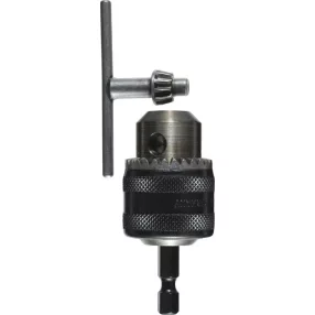   KWB PROFI 1/4 " HEXAGON befogású bordázott fúrótokmány 0,5-6,5 mm  DIN 6349 L,  ISO 1173  