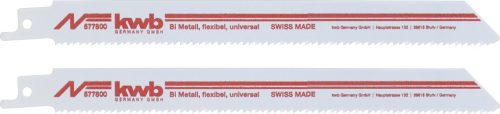 KWB PROFI orrfűrészlap 2 db fogtávolság: 2,5 mm  205/180 mm médium vágás 