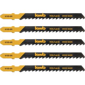 KWB PROFI szúrófűrészlap 5 db 100/77 mm   durva vágás