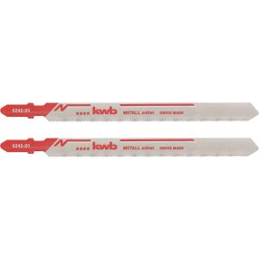   KWB PROFI szúrófűrészlap 2 db fogtávolság: 1,2 mm   132/105 mm medium, tiszta egyenes vágás