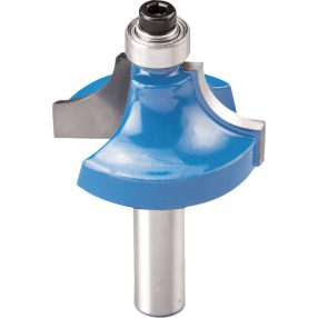   KWB PROFI 1/4 OVOLO csapágyas negyedkör kerekítőkés 8 x 25,4 mm   R= 6,35