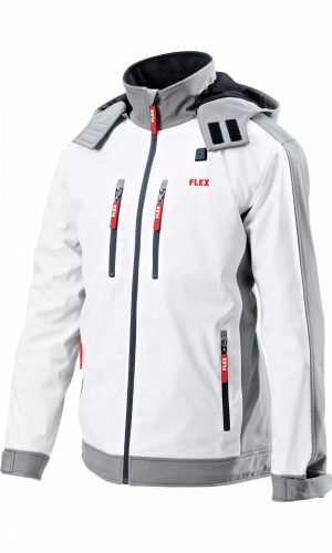 Flex TJ White 10.8/18.0 S Men Akkus fűthető kabát, soft-shell