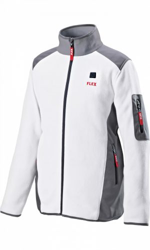 Flex TF White 10.8/18.0 S Men Akkus fűthető gyapjú polár pulóver