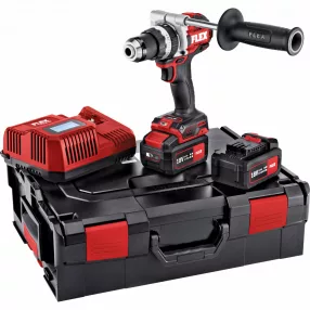   Flex PD 2G 18.0-EC HD/5.0 Set 2 sebességes akkus ütve fúrógép 18,0 V TURBÓ üzemmóddal