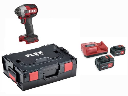 Flex ID 1/4" 18.0-EC HD akkus ütve csavarozó szett