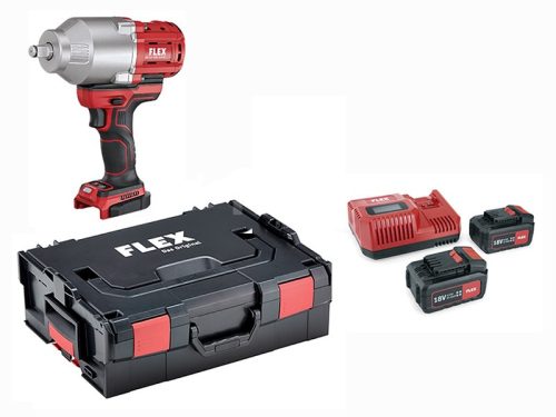 Flex IW 1/2“ 950 18.0-EC 5.0 akkus ütvecsavarozó szett