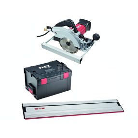   Flex CS 60 WET PRCD + GRS160 Vizes körfűrész, ferde vágásokhoz 45°-ig, PRCD kapcsolóval + vezetősín