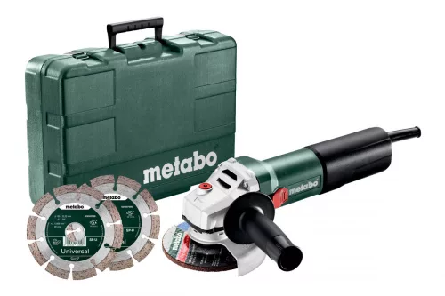 Metabo WEQ 1400-125 Set Sarokcsiszoló