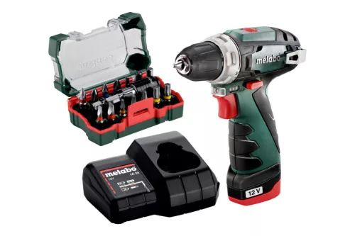 Metabo PowerMaxx BS Basic Set Akkus fúrócsavarozó