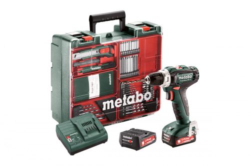 Metabo PowerMaxx BS 12 Set (601036870) Akkus fúrócsavarozó