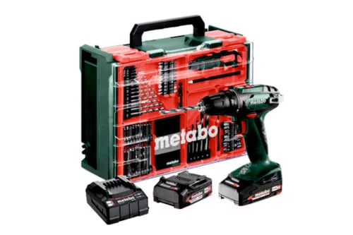 Metabo BS 18 Set Akkus fúrócsavarozó