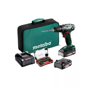 Metabo BS 18 Set Akkus fúrócsavarozó