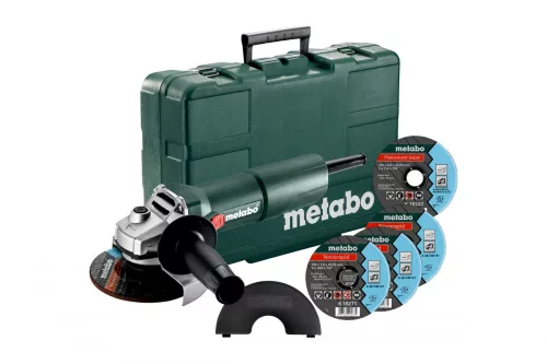 Metabo W 750-125 Set Sarokcsiszoló