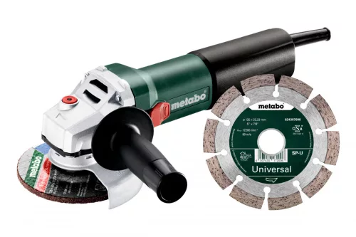 Metabo WQ 1100-125 Set Sarokcsiszoló