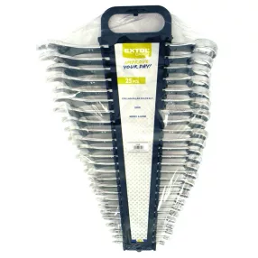   EXTOL CRAFT csillag-villás kulcs klt., műanyag tartóban; W.S. ; 25db, 6-32mm